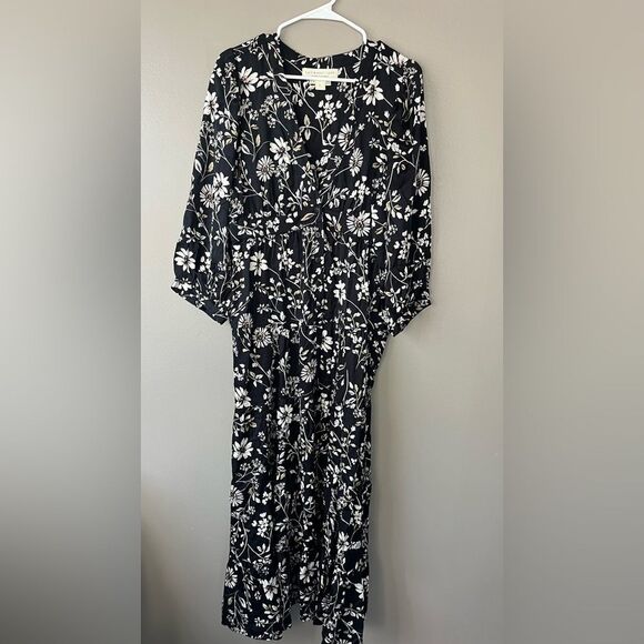 Saltwater women’s large Idalia Maxi Fall Dress button front - Picture 4 of 10